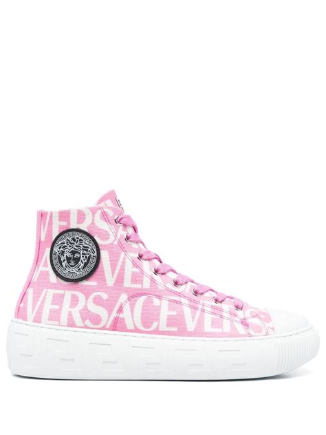 versace high tops ebay|versace sneakers low top.